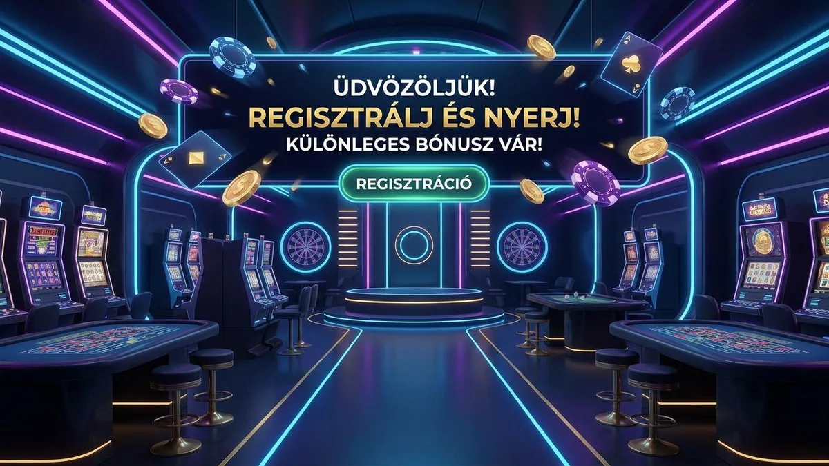 Regisztráció bónusszal